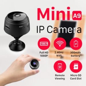 A9 Mini Camera Security Protection 1080P IP Camera Smart Home Wireless Camcorder Wifi Surveillance Cameras Chipset BK7252
