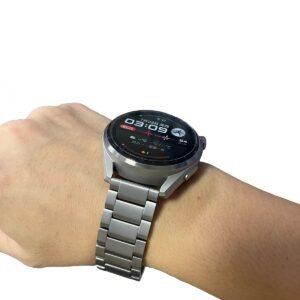GORPIN for HUAWEI Watch3Pro Band, GT3 Pro Band, 22mm Titanium Watch Band Strap, Gray